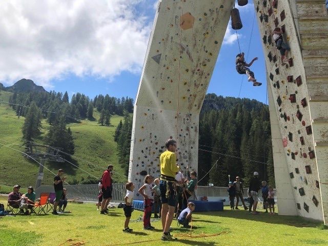 Klettern am Eisturm