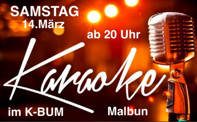 Karaoke im K-BUM