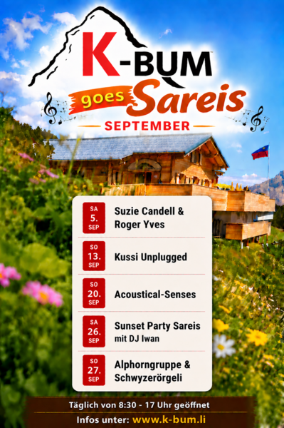 Im September auf Sareis